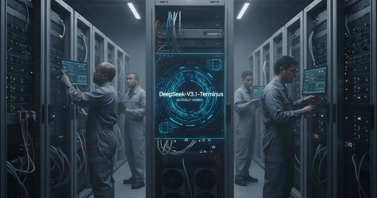 DeepSeek-V3.1-Terminus: The AI Upgrade That's Not Sexy, But Actually Works