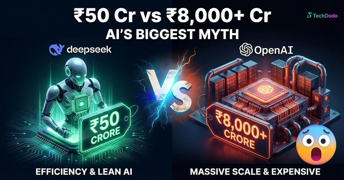 ₹50 Crore vs ₹8,000 Crore: How DeepSeek Shattered AI's Biggest Myth