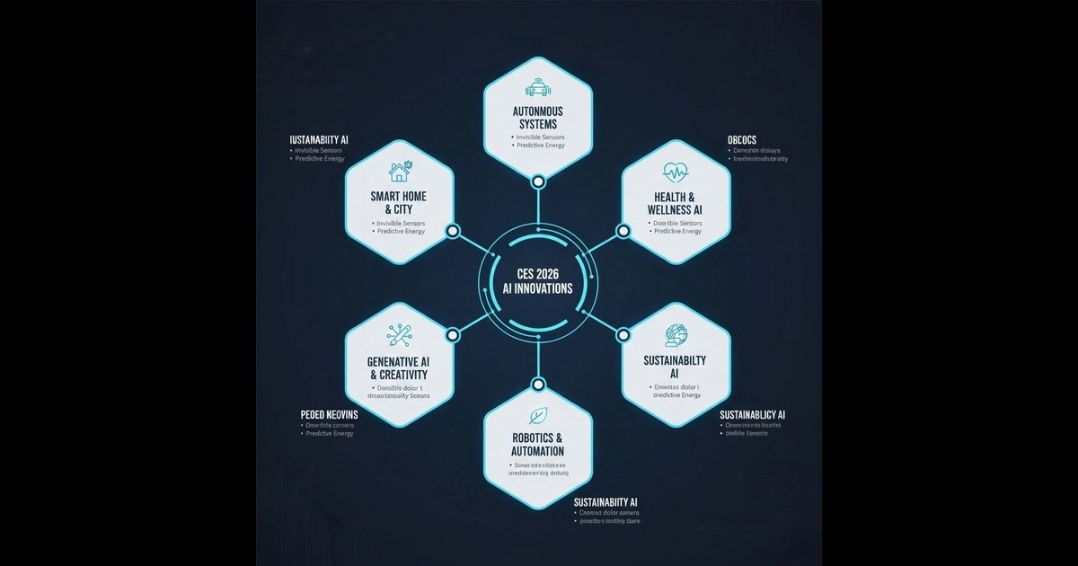 CES 2026 ambient AI technology breakdown by category