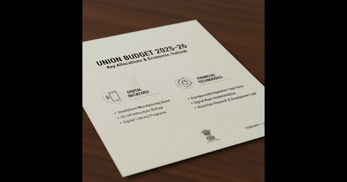 Union Budget 2026 expectations for crypto taxation and smartphone prices in India