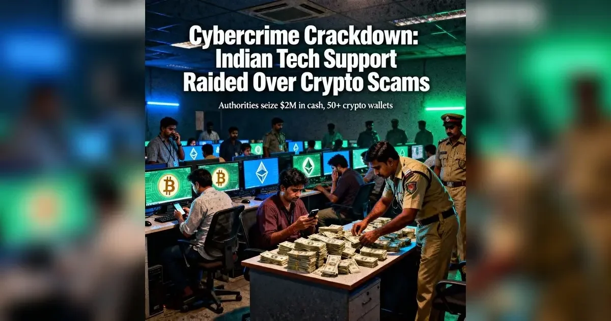 India's Tech Scam Empire is Crumbling, and Crypto is the Smoking Gun