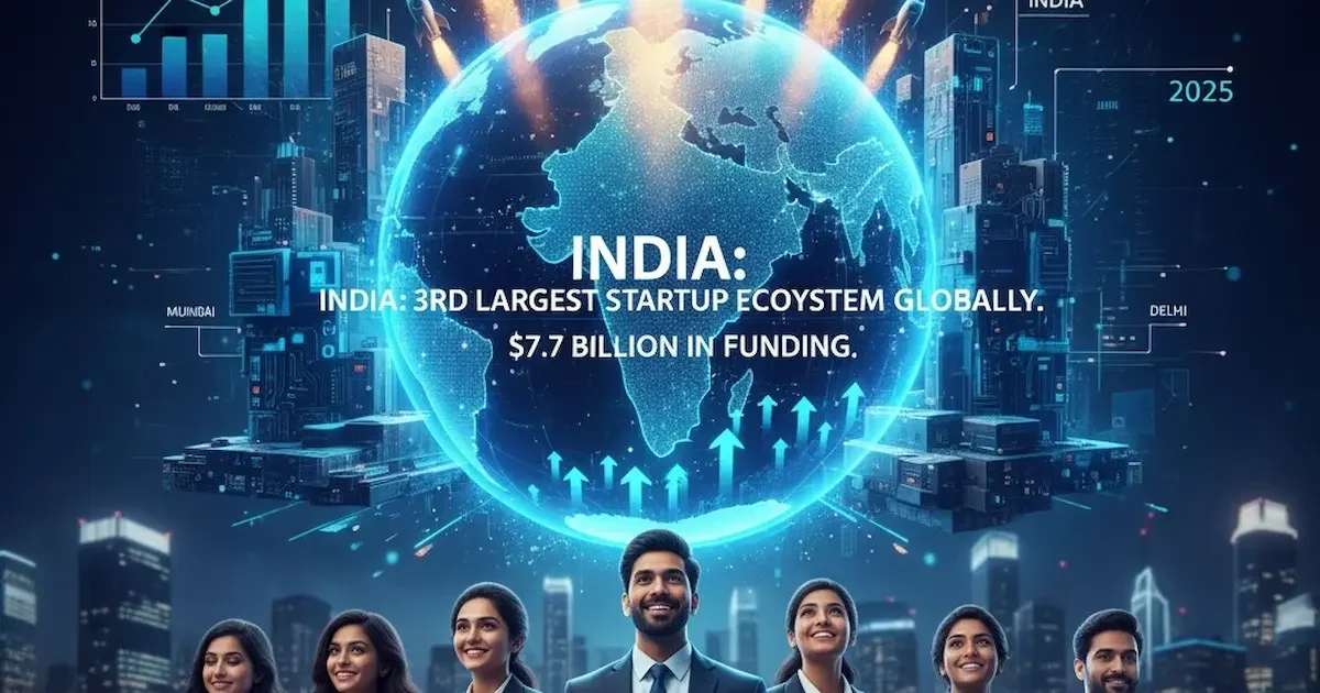 The Sleeping Giant is Awake: India is Now the World's #3 Startup Ecosystem