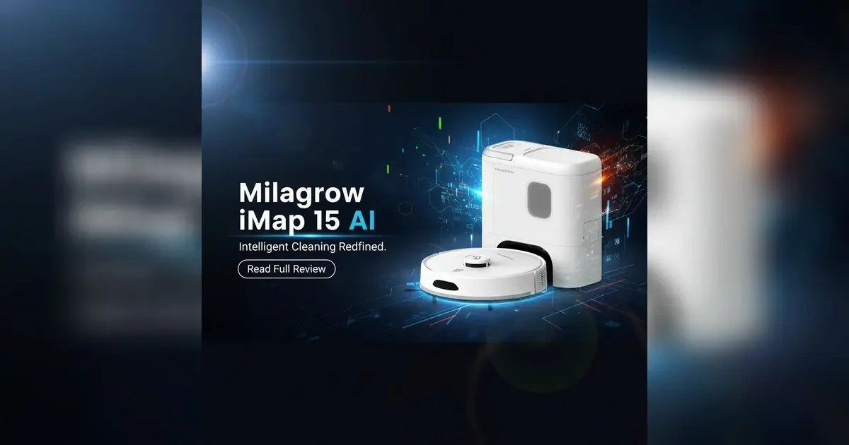Milagrow iMap 15 AI Plus Review: The World’s First Convertible AI Robot Vacuum That Actually Makes Sense