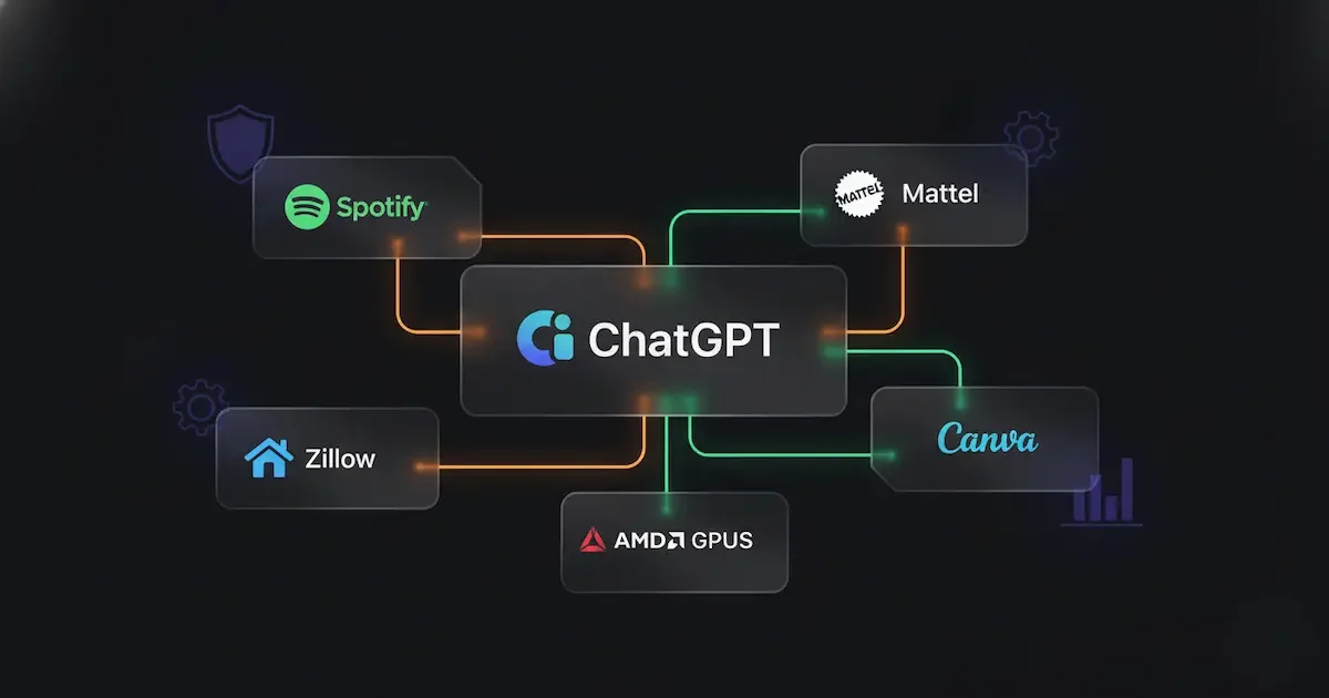 OpenAI’s Enterprise Pivot: ChatGPT Becomes an App Platform with Spotify, Zillow, and Mattel