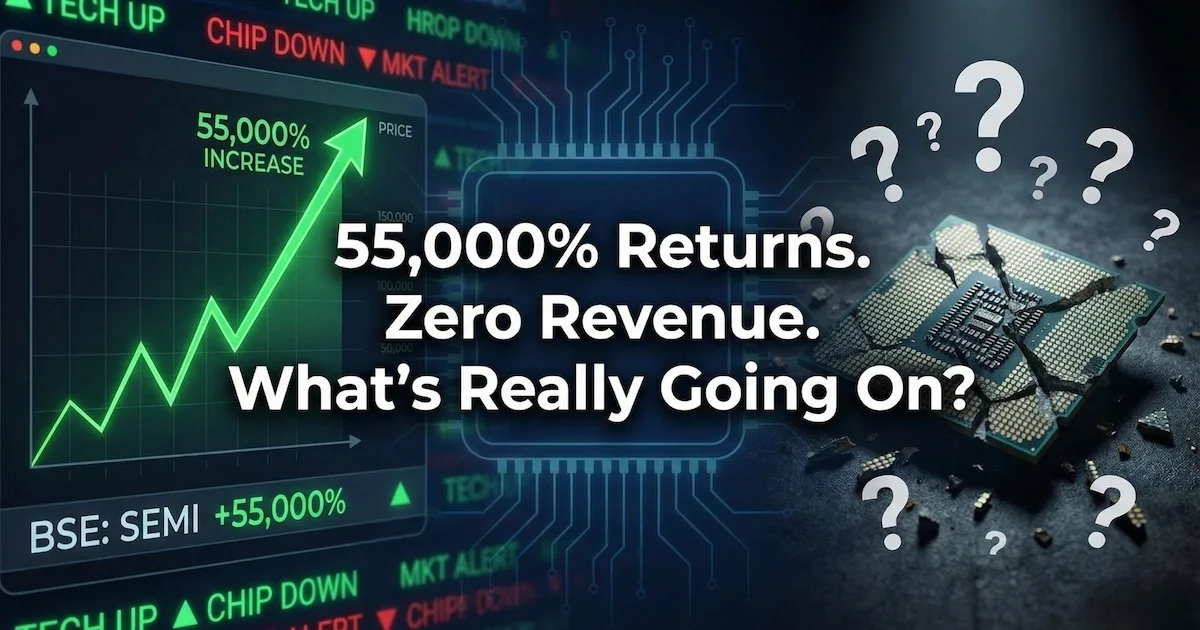 2 Employees, Negative Revenue, $1.7B Valuation: Inside India's Wildest Stock Story