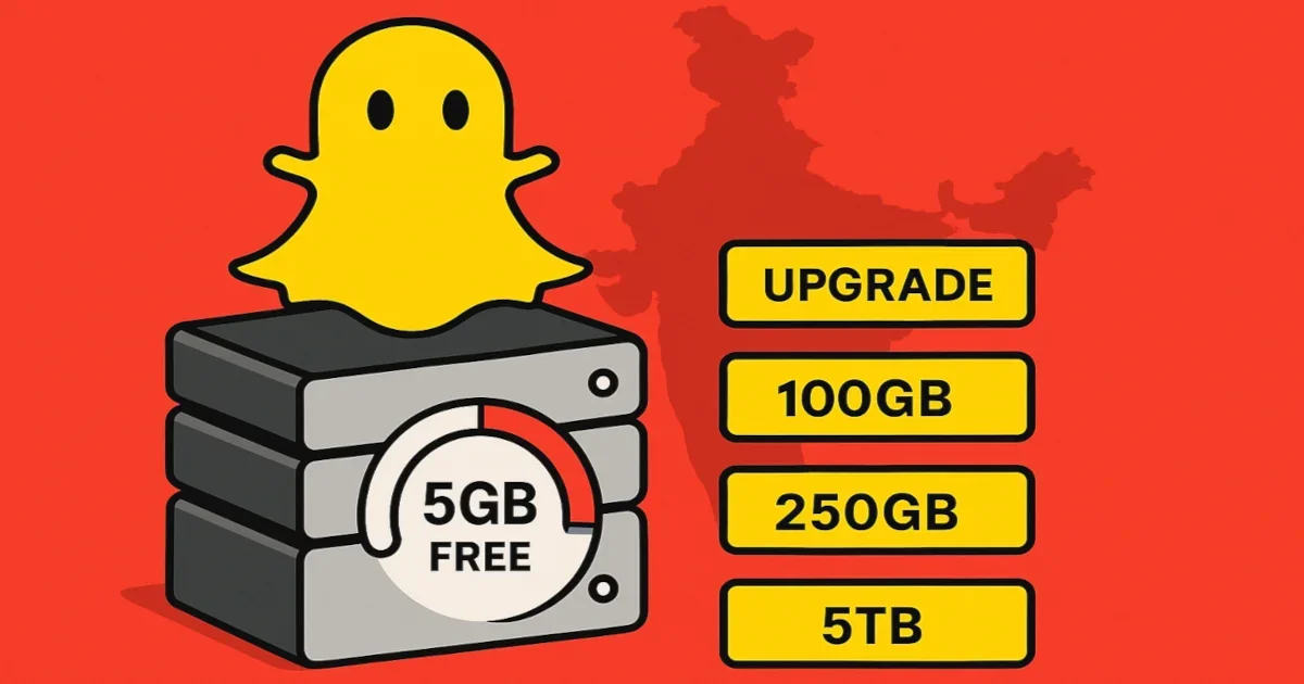 Snapchat Will Charge for Memories Beyond 5GB from 2026: What Indian Users Should Do Now