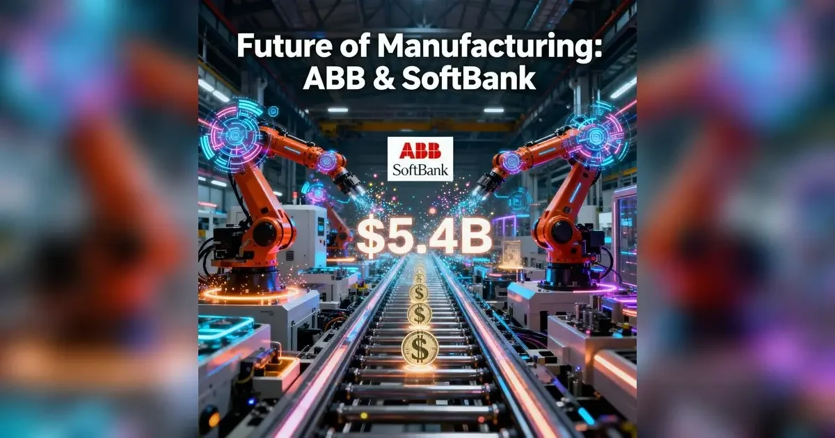 SoftBank’s $5.4B Bet on “Physical AI”: Why ABB Robotics Changes the Game for Manufacturing