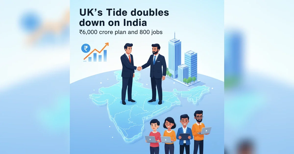 UK’s Tide doubles down on India with ₹6,000 crore plan and 800 jobs