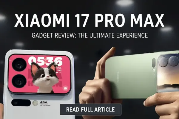 Xiaomi 17 Pro Max Review: Dual-Screen Beast with 7,500 mAh Battery